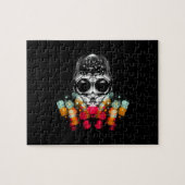 Niedlicher Fall Spider mit Dewdrop Hat Puzzle (Horizontal)