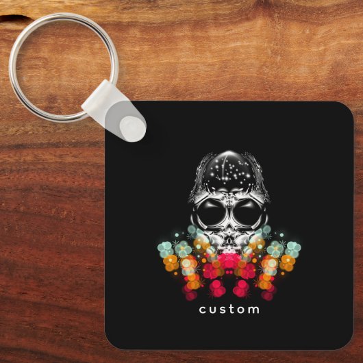 Niedlicher Fall Spider mit Dewdrop Hat Schlüsselanhänger (Vorderseite)