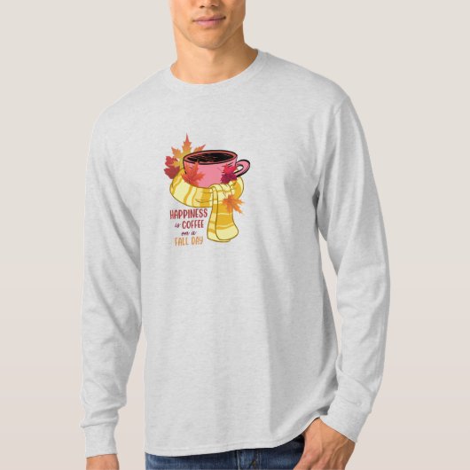 Niedlicher Fall Süßer Fall/Kaffee T-Shirt (Vorderseite)
