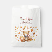 Niedlicher Fall Teddy Bär Danke, dass du Bags bevo Geschenktütchen (Vorderseite)