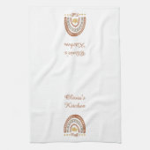 Niedlicher Fall Theme Custom White Personalisiert Geschirrtuch (Vertikal)