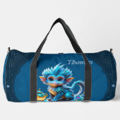 Niedlicher Fantasy-Affe Duffle Bag (Vorderseite)