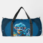 Niedlicher Fantasy-Affe Duffle Bag (Rückseite)