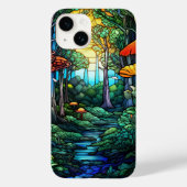 niedlicher Fantasy-Fantasy-Wald Case-Mate iPhone Hülle (Rückseite)