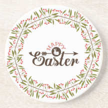 Niedlicher, farbenfroher Kranz mit sonniger