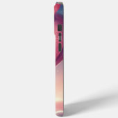 Niedlicher, farbenfroher Valentiner Herzballon Case-Mate iPhone Hülle (Rückseite / Links)