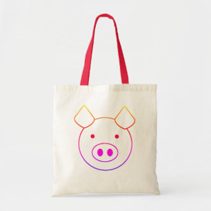 Niedlicher Farbensack Tragetasche