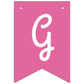 Niedlicher farbiger Abschluss Jagd Wimpelkette (Dritte Fahne)