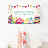 Niedlicher, farbiger, benutzerdefinierter Text der Banner (Insitu)