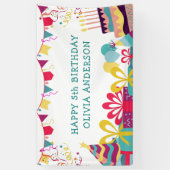 Niedlicher, farbiger, benutzerdefinierter Text der Banner (Vertikal)