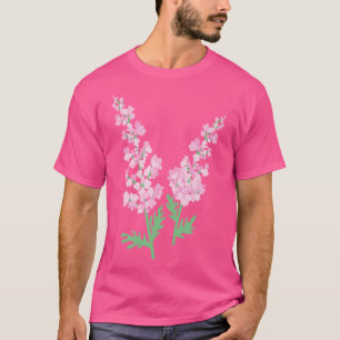 Niedlicher farbiger Lavendel T-Shirt