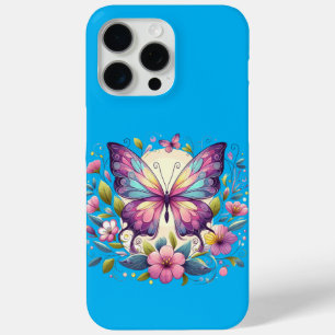 Niedlicher, farbiger Schmetterling Case-Mate iPhone Hülle