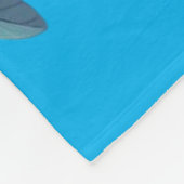 Niedlicher, farbiger Schmetterling Fleecedecke (Ecke)