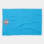 Niedlicher, farbiger Schmetterling Geschirrtuch (Horizontal)