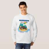 Niedlicher Faulenzer Ich brauche einen sechsmonati T-Shirt (Vorne ganz)