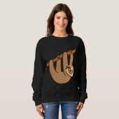 Niedlicher Faulenzer! Sweatshirt (Vorne ganz)