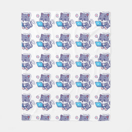 niedlicher Faulenzer - vielleicht lerne ich morgen Fleecedecke