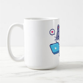 niedlicher Faulenzer - vielleicht lerne ich morgen Kaffeetasse