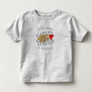 Niedlicher Faulenzer Weihnachten Diese Jahreszeit Kleinkind T-shirt
