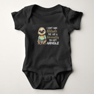 Niedlicher Faultier, ich habe keine Einstellung, i Baby Strampler