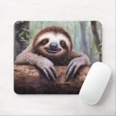niedlicher Faultier Mousepad (Mit Mouse)