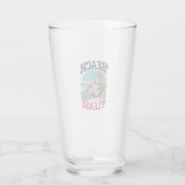 Niedlicher Faultier Sommer Glas (Rückseite)