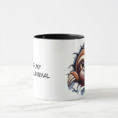 Niedlicher Faultier Tasse (Zentrum)