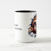 Niedlicher Faultier Tasse (Zentrum)