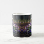 Niedlicher Februar-Igel mit Amethyst-Herz Kaffeetasse (Mittel)
