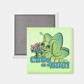 Niedlicher Fehler Magnet (Vorderseite/Rückseite)