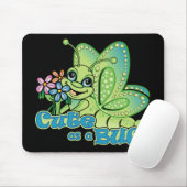 Niedlicher Fehler Mousepad (Mit Mouse)