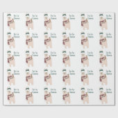 Niedlicher Feiertag Fa-La-Lamaentwurf Geschenkpapier (Flach)