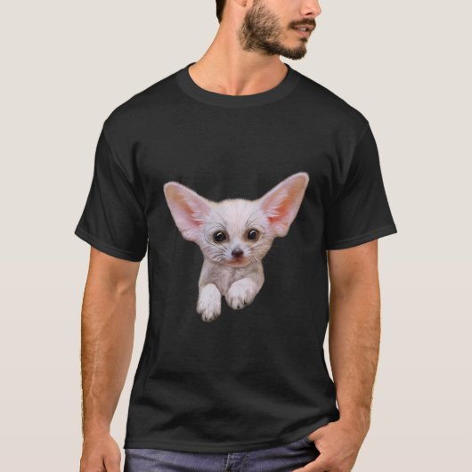 Niedlicher Fennec Fox Cub T - Shirt (Vorderseite)