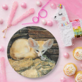 Niedlicher fennec Fuchs Pappteller (Party)