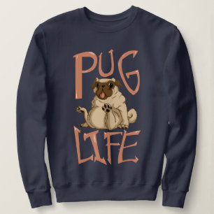 Niedlicher Fett-Mops Sweatshirt