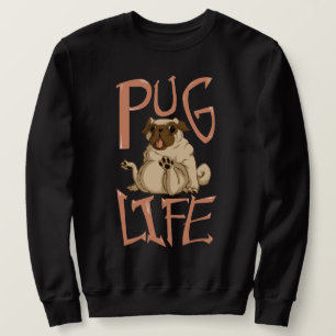 Niedlicher Fett-Mops Sweatshirt