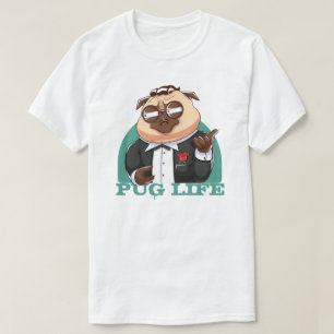 Niedlicher Fett-Mops-T - Shirt