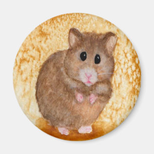 Niedlicher fetter Hamster-Magnet Magnet