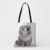 NIEDLICHER FETTFLÜFFY SCOTTISH-FALT CAT TASCHE (Vorderseite)