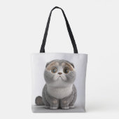 NIEDLICHER FETTFLÜFFY SCOTTISH-FALT CAT TASCHE (Rückseite)