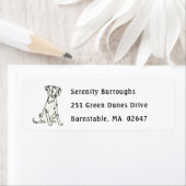 Niedlicher Firedog Cartoon Welppy Dog Funny Dalmat (Insitu)