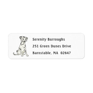 Niedlicher Firedog Cartoon Welppy Dog Funny Dalmat