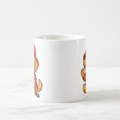 Niedlicher Firefighter Golden Retriever Tasse Trin (Mittel)