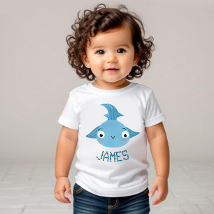Niedlicher Fisch Baby T-shirt
