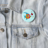 Niedlicher Fisch Button (Beispiel)