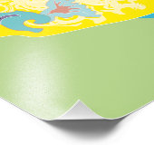 Niedlicher Fisch Fotodruck (Ecke)