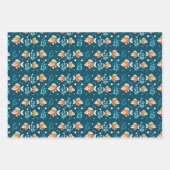 Niedlicher Fisch Geschenkpapier Set (Vorderseite 3)