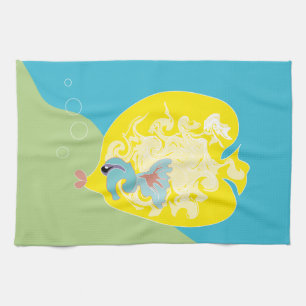 Niedlicher Fisch Handtuch