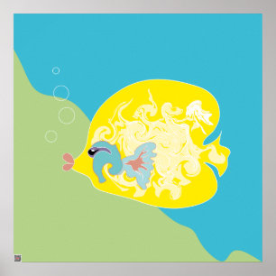 Niedlicher Fisch Poster