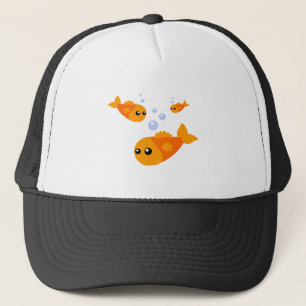 Niedlicher Fisch Truckerkappe